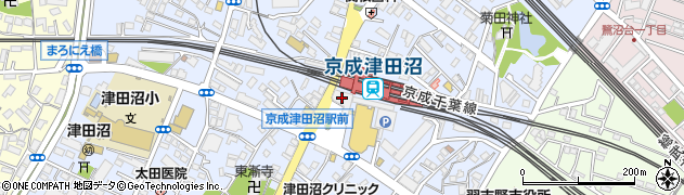 ゴールド・ガーデン津田沼店周辺の地図