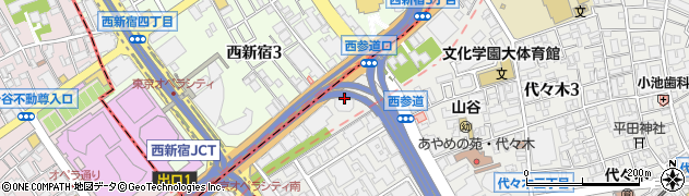 東京都渋谷区代々木4丁目30周辺の地図