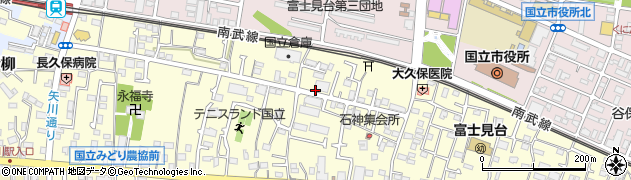 東京都国立市谷保7129周辺の地図