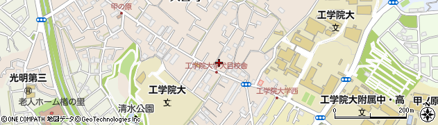 東京都八王子市犬目町301周辺の地図