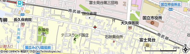 東京都国立市谷保7124-1周辺の地図