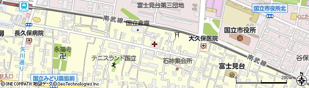 東京都国立市谷保7121周辺の地図