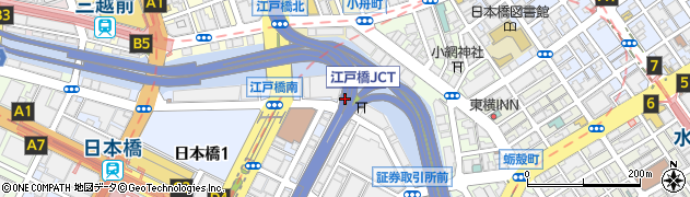 帝都自動車交通株式会社　ハイヤー営業所日本橋営業所周辺の地図