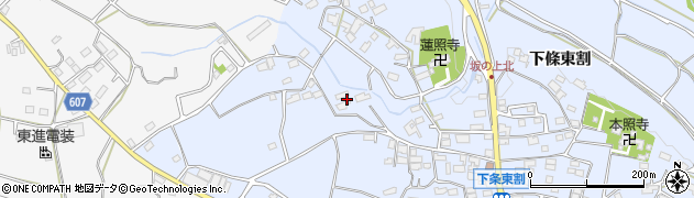 山梨県韮崎市龍岡町下條東割1159周辺の地図