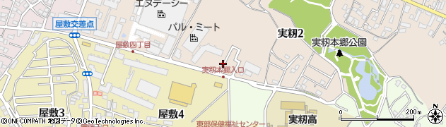 実籾2丁目第2広場周辺の地図