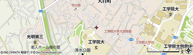 東京都八王子市犬目町162周辺の地図