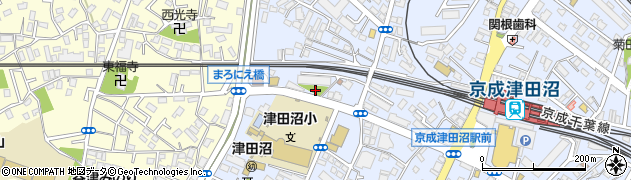 津田沼4丁目児童遊園周辺の地図