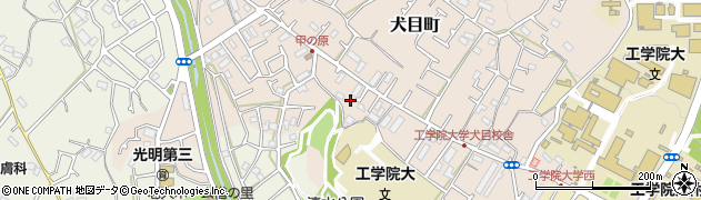 東京都八王子市犬目町136周辺の地図