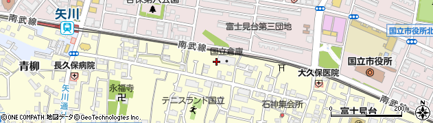 東京都国立市谷保7002周辺の地図