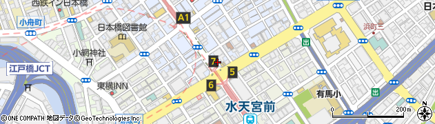 東京都中央区日本橋人形町2丁目1-2周辺の地図