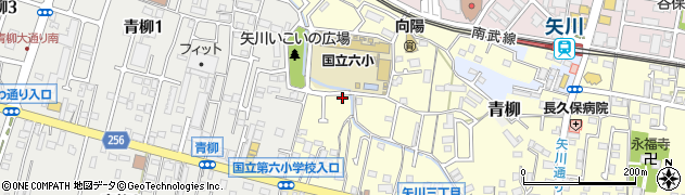 東京都国立市谷保6486周辺の地図