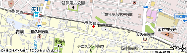 東京都国立市谷保7018周辺の地図