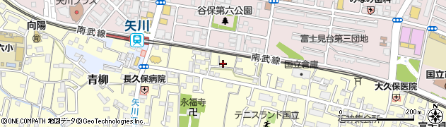 東京都国立市谷保6986周辺の地図