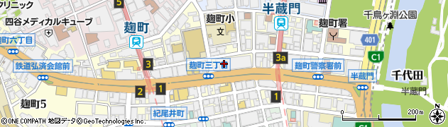 麹町鶴屋八幡ビル周辺の地図