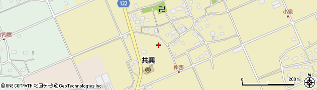 千葉県匝瑳市東小笹115周辺の地図