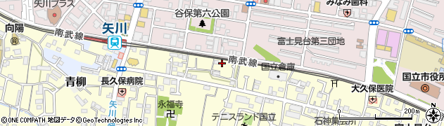 東京都国立市谷保7012周辺の地図