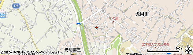 東京都八王子市犬目町95-15周辺の地図