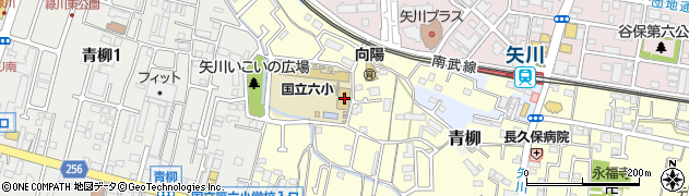 東京都国立市谷保6613周辺の地図