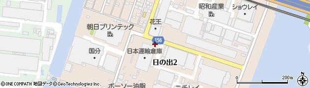 日本運輸倉庫株式会社　船橋営業所周辺の地図