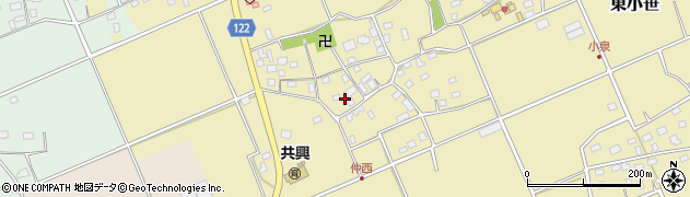 千葉県匝瑳市東小笹826周辺の地図