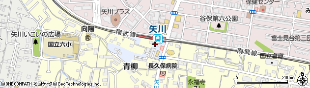 東京都国立市谷保6707周辺の地図
