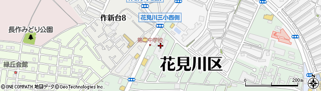 越川塗装店周辺の地図