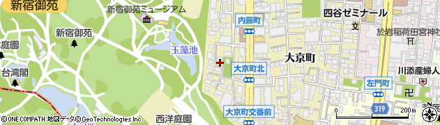 多武峯内藤神社社務所周辺の地図