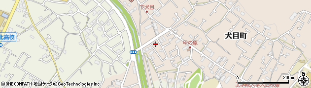 東京都八王子市犬目町96周辺の地図