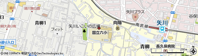 東京都国立市谷保6600周辺の地図