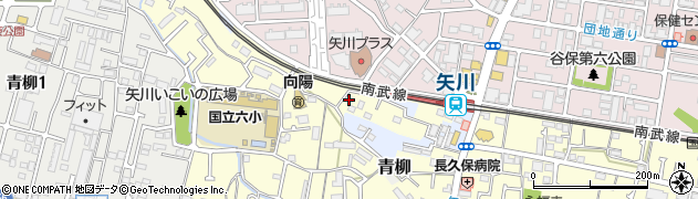 東京都国立市谷保6692周辺の地図