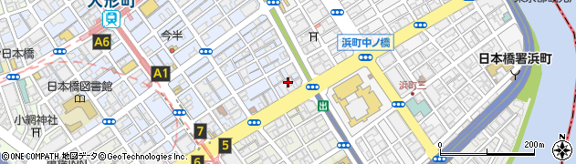 東京都中央区日本橋人形町2丁目35周辺の地図