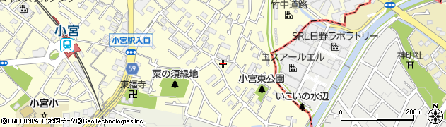 東京都八王子市小宮町1066周辺の地図