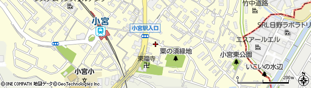 東京都八王子市小宮町1110周辺の地図