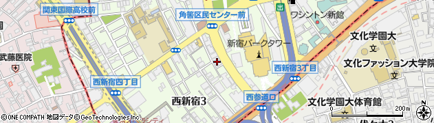 中野製薬株式会社　東京支店周辺の地図