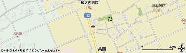 千葉県匝瑳市東小笹809周辺の地図