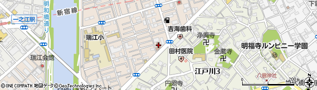 江戸川消防署瑞江出張所周辺の地図