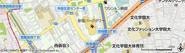 日本リージャス株式会社　新宿センター周辺の地図