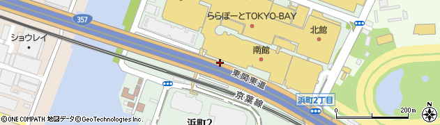 三井ショッピングパークららぽーとＴＯＫＹＯ－ＢＡＹ第８駐車場周辺の地図