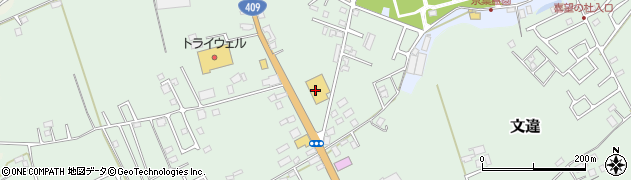 オートバックス八街店車検専用周辺の地図