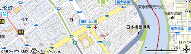 サイゼリヤ 日本橋浜町店周辺の地図