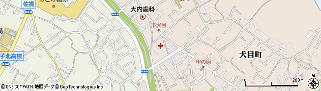 東京都八王子市犬目町91周辺の地図