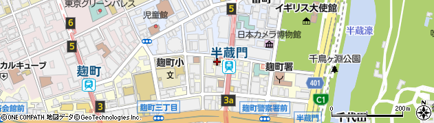 グループホーム ジロール麹町周辺の地図