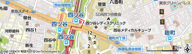 株式会社三井住友銀行　麹町法人営業部周辺の地図