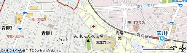 東京都国立市谷保6530-2周辺の地図