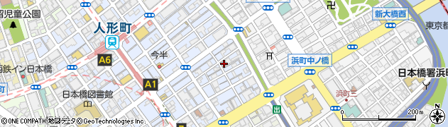 東京都中央区日本橋人形町2丁目33-3周辺の地図