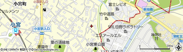 東京都八王子市小宮町998周辺の地図