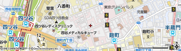 三菱地所ハウスネット株式会社　番町営業所周辺の地図