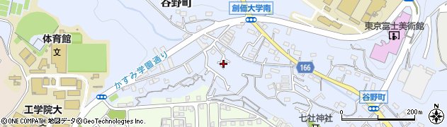 東京都八王子市谷野町周辺の地図