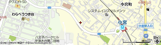 東京都八王子市小宮町1218周辺の地図