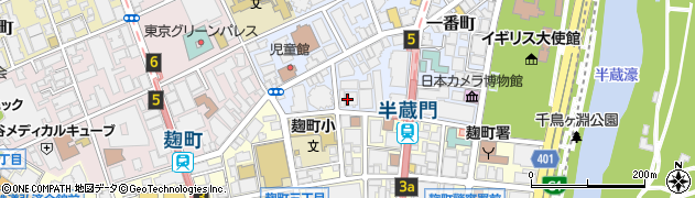 東京都千代田区一番町17-1周辺の地図